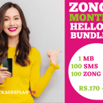 Zong Hello Monthly Bundle