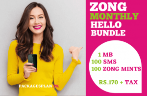 Zong Hello Monthly Bundle