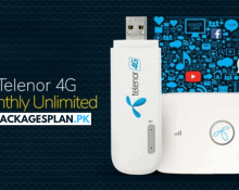 Telenor 4G Monthly Unlimited