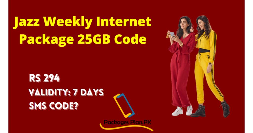 Jazz Weekly Internet Package 25GB Code